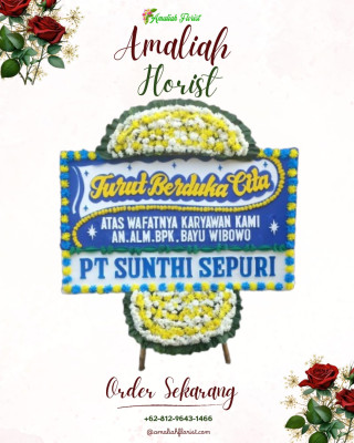 Papan Bunga Duka di Cimparuh