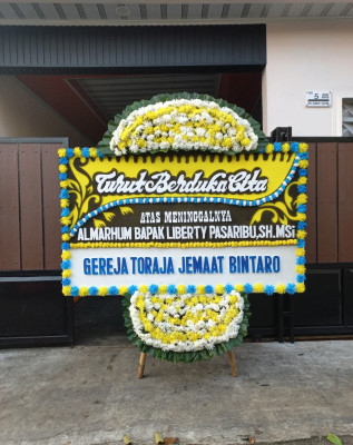 Papan Bunga Duka di Cimparuh